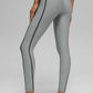 Airlift High Rise 7/8 Line Up Leggings — Lunar Grey