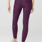Ribbed Airlift High Rise 7/8 Enchanted Leggings — Dark Plum