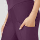 Ribbed Airlift High Rise 7/8 Enchanted Leggings — Dark Plum