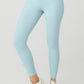 Airbrush Winter Warm High Rise Nocturne Leggings — Chalk Blue