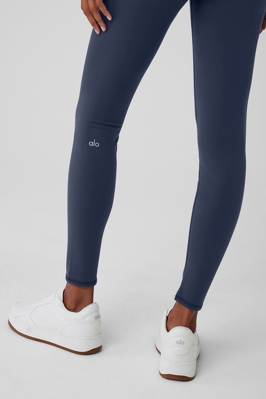 Airbrush Winter Warm High Rise Nocturne Leggings — Navy