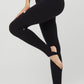Airbrush High Rise Enso Leggings — Black