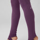 Airbrush High Rise Enso Leggings — Dark Plum