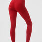 Airbrush High Rise Enso Leggings — Classic Red