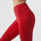 Airbrush High Rise Enso Leggings — Classic Red