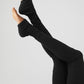 Airbrush High Rise Highlight Goddess Leggings — Black
