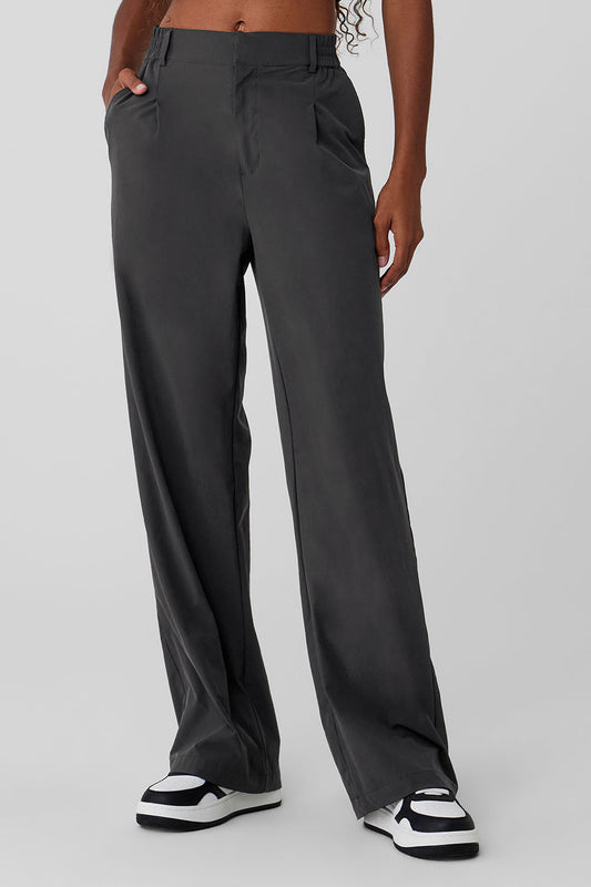 High Rise Pursuit Trouser — Anthracite