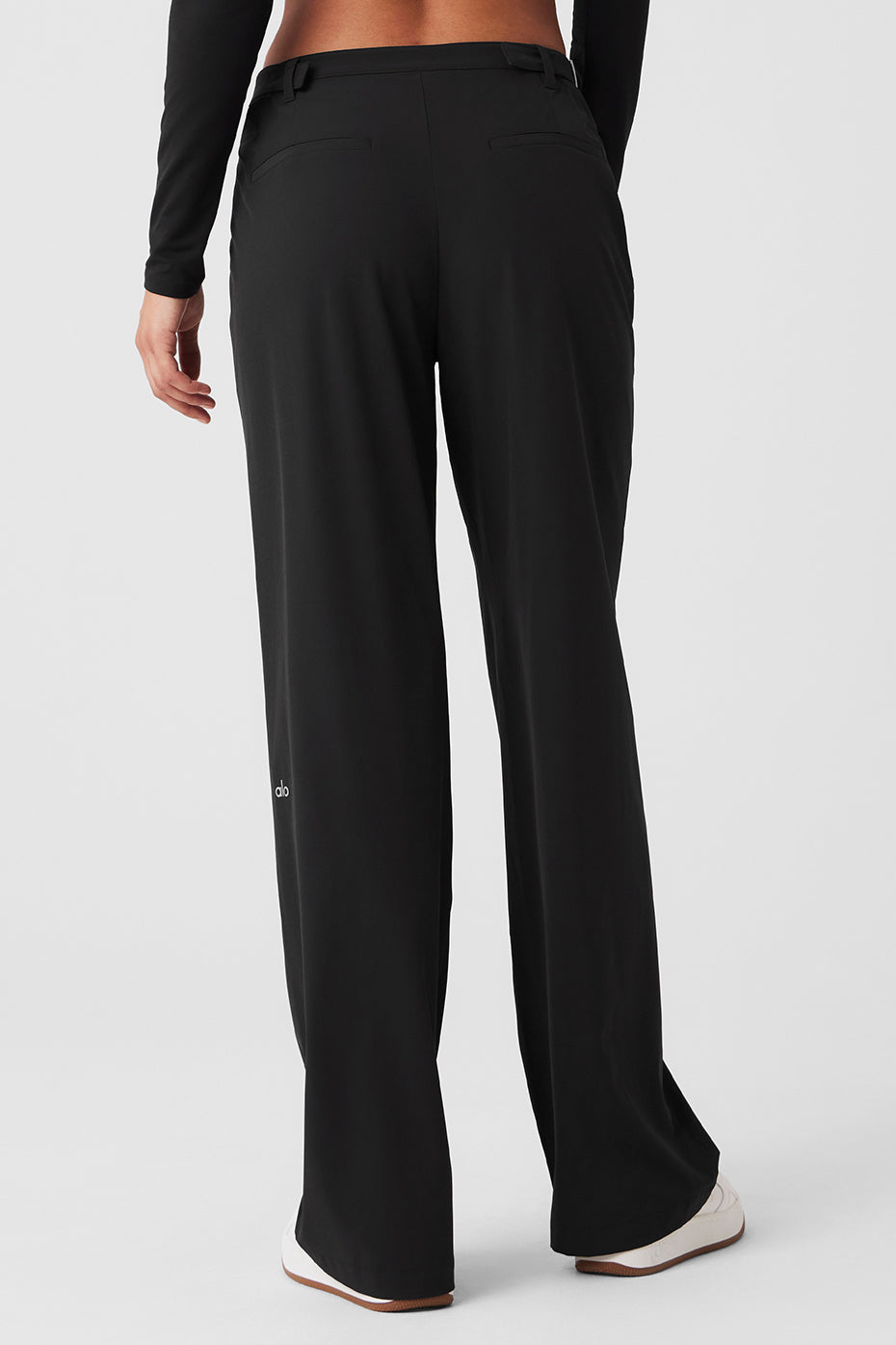 Mid Rise Showdown Trouser — Black