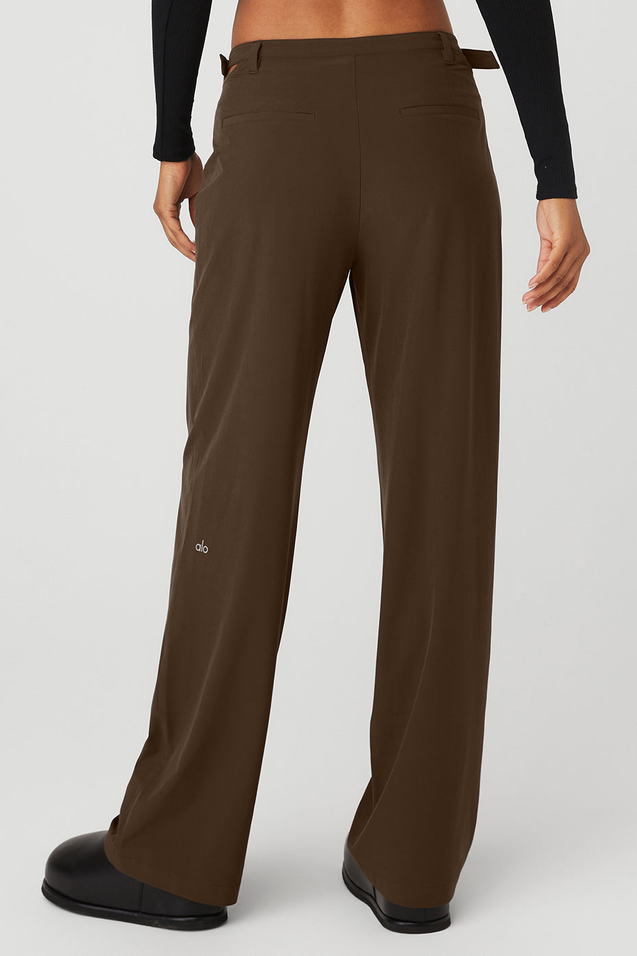 Mid Rise Showdown Trouser — Espresso