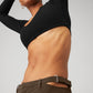 Mid Rise Showdown Trouser — Espresso