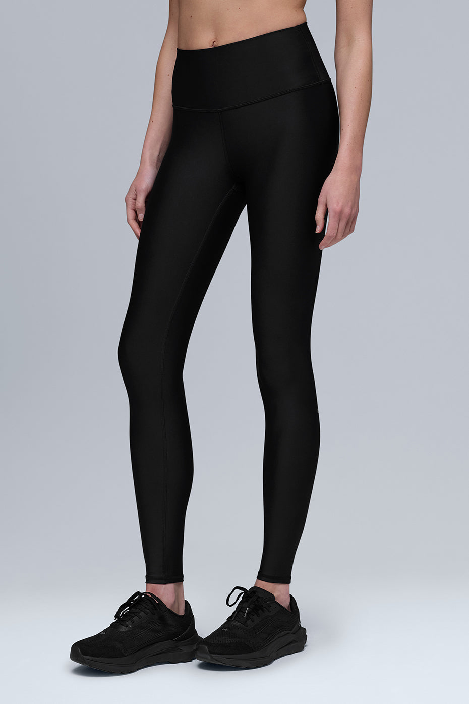 Airlift Winter Warm High Rise Leggings — Black