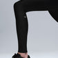Airlift Winter Warm High Rise Leggings — Black