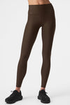 Airlift Winter Warm High Rise Leggings — Espresso