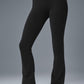Airbrush High Rise Kick — Back Leggings — Black