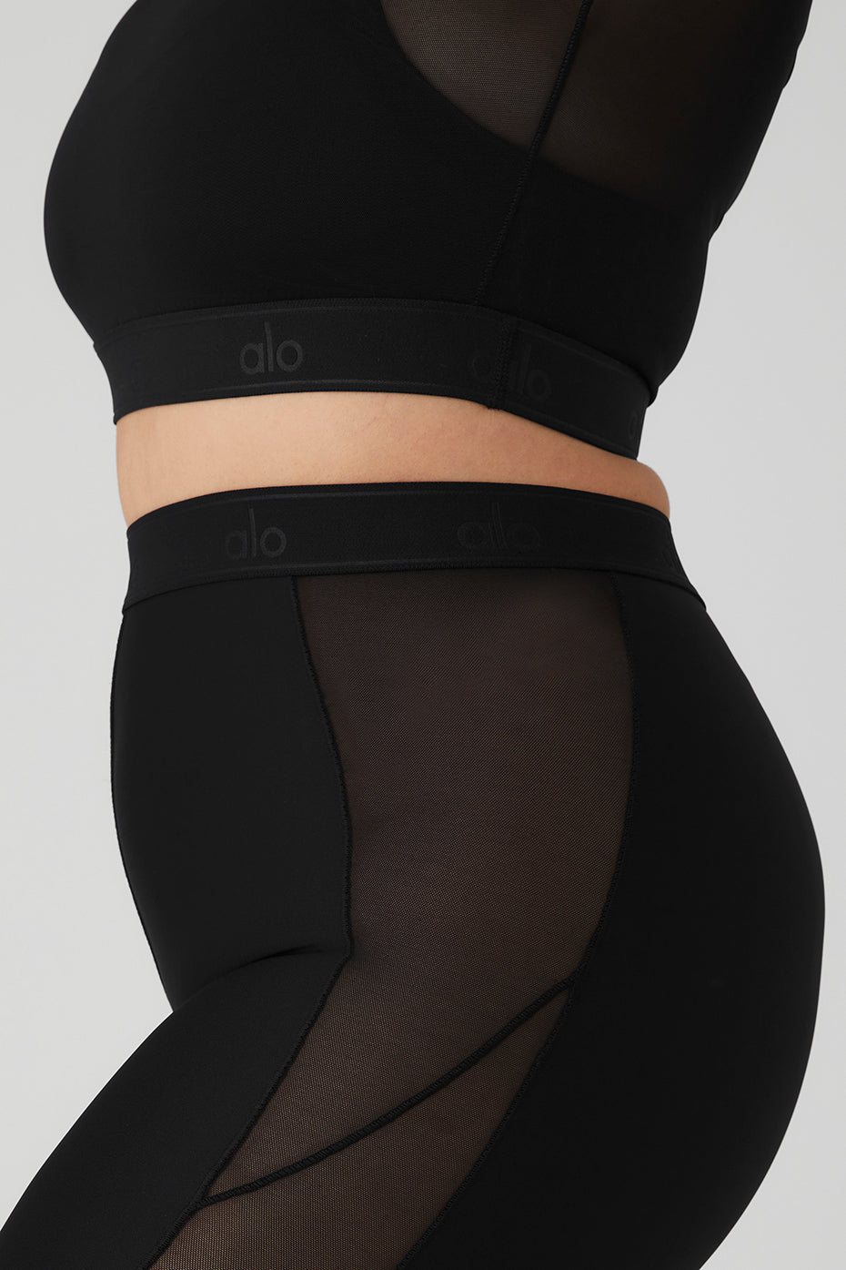 Airlift High Rise Ballet Dream Leggings — Black