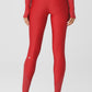 Airlift High Rise Ballet Dream Leggings — Classic Red