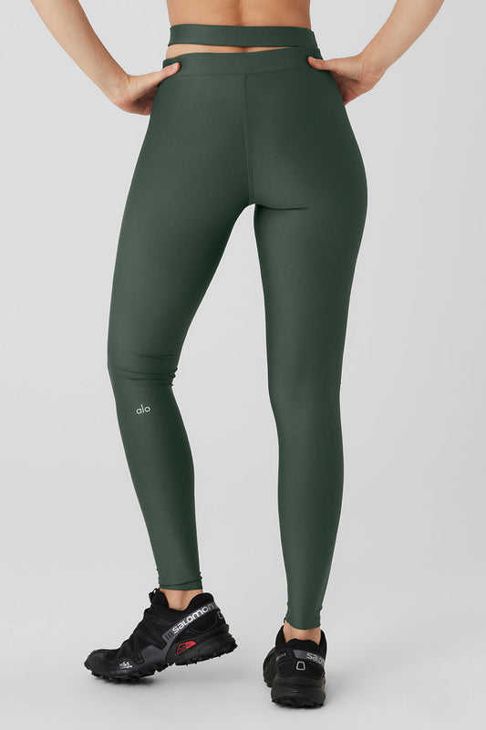 Airlift High Rise All Access Leggings — Dark Cactus
