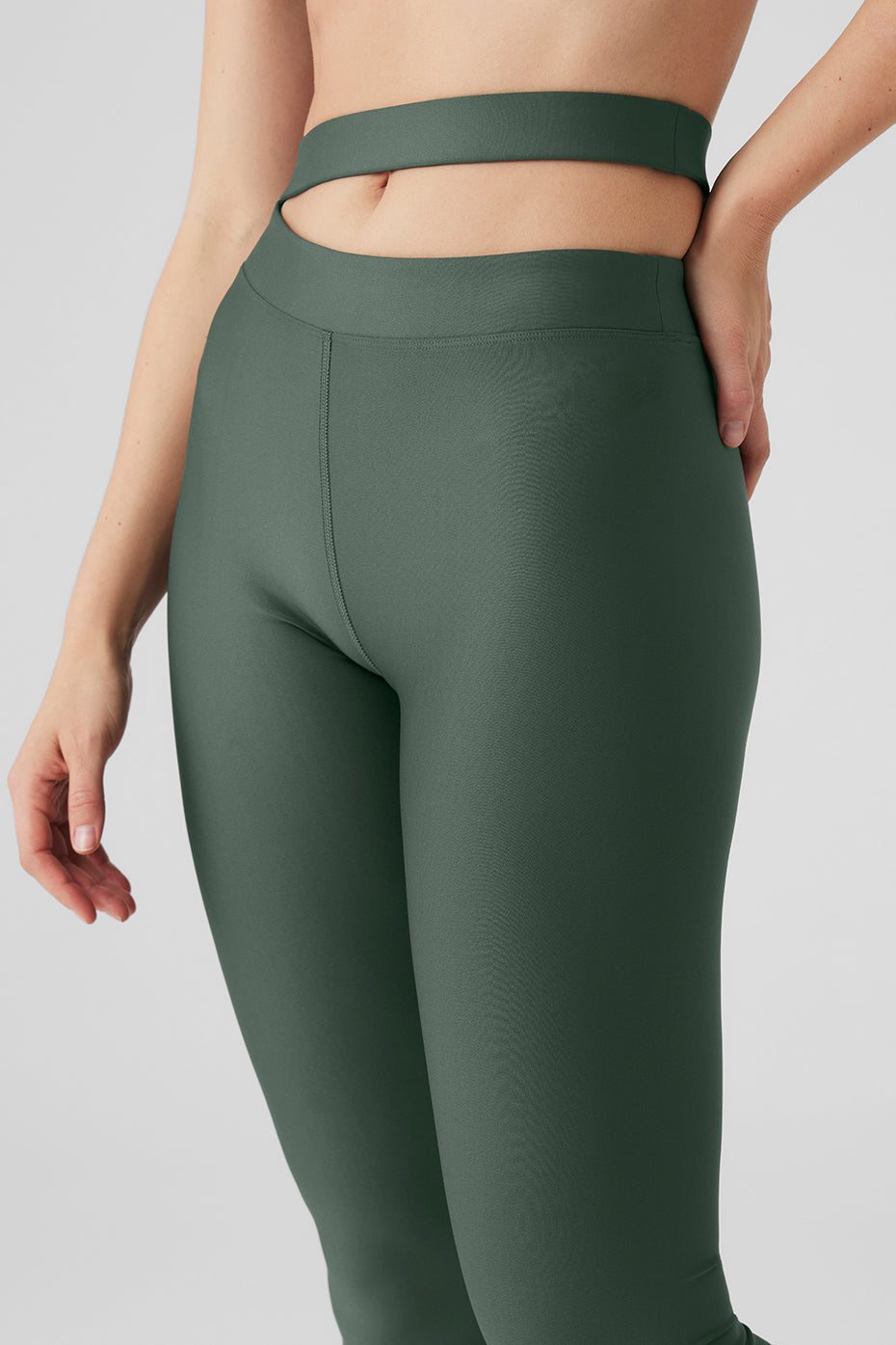 Airlift High Rise All Access Leggings — Dark Cactus