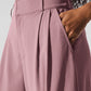 High Rise Dreamscape Trouser (Long) — Smoky Quartz