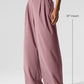 High Rise Dreamscape Trouser (Long) — Smoky Quartz