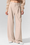 High Rise Dreamscape Trouser (Long) — Macadamia