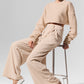 High Rise Dreamscape Trouser (Long) — Macadamia