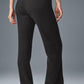 Cashmere High Rise Plush Waffle Pant — Dark Heather Grey