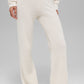 Cashmere High Rise Plush Waffle Pant — Ivory