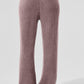 Cashmere High Rise Plush Waffle Pant — Mushroom Heather