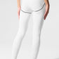 Airbrush High Rise Heart Throb Leggings — White/Black