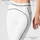Airbrush High Rise Heart Throb Leggings — White/Black
