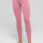 Airbrush High Rise Heart Throb Leggings — Pink Wild Rose/White