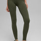 Airbrush High Rise Heart Throb Leggings — Green Olive/Black