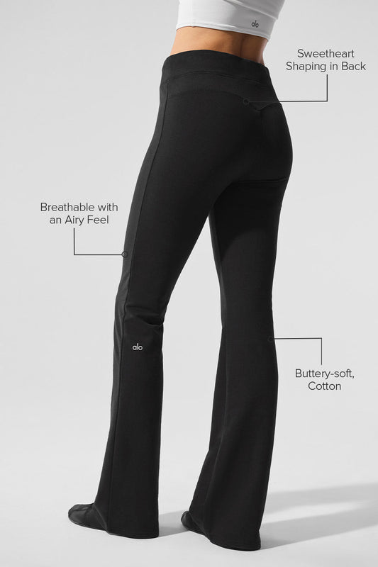 Sway Bootcut Joggers — Black