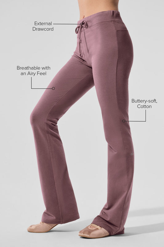 Sway Bootcut Joggers — Smoky Quartz