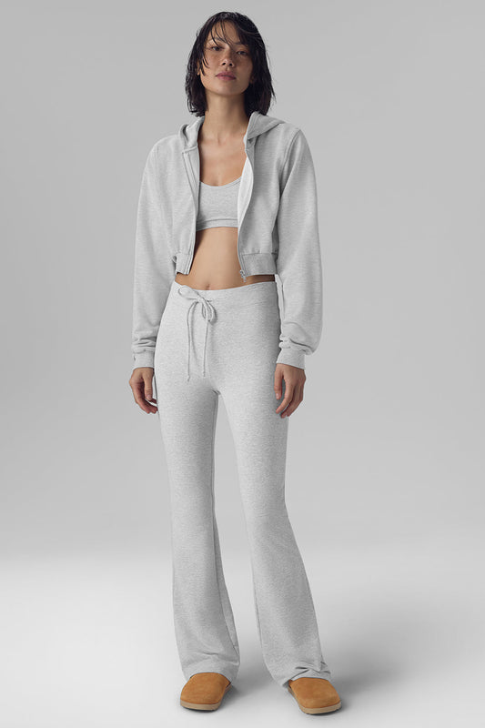 Sway Bootcut Joggers — Athletic Heather Grey