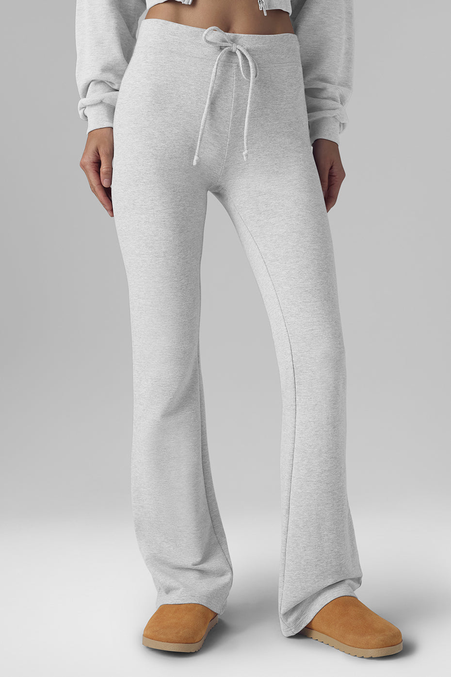Sway Bootcut Joggers — Athletic Heather Grey