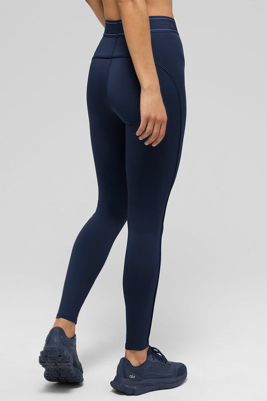 Airlift High Rise Suit Up Leggings — Navy/Navy