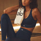 Airlift High Rise Suit Up Leggings — Navy/Navy