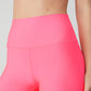 High Rise Airlift Leggings — Fluorescent Pink Coral