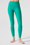 High Rise Airlift Leggings — Spruce Green
