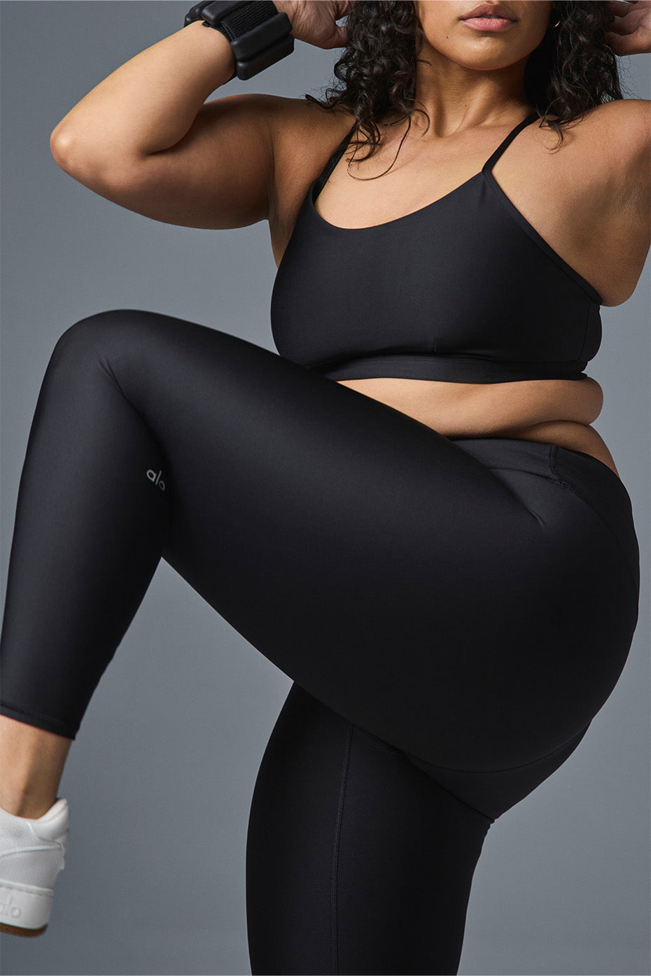 7/8 High Rise Airlift Leggings — Black