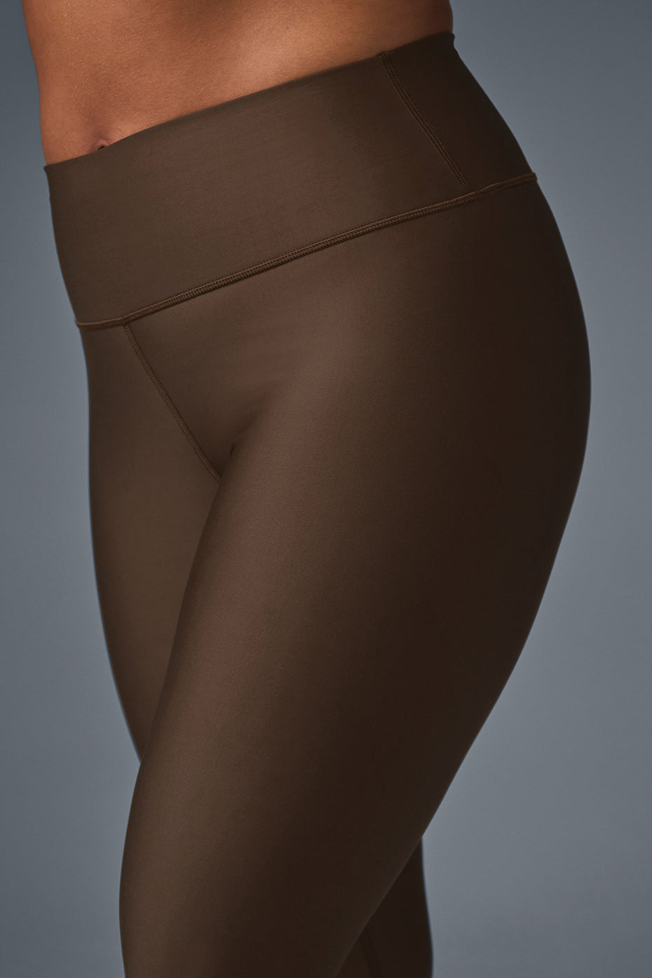 High Rise Airlift Leggings — Espresso