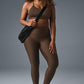 High Rise Airlift Leggings — Espresso