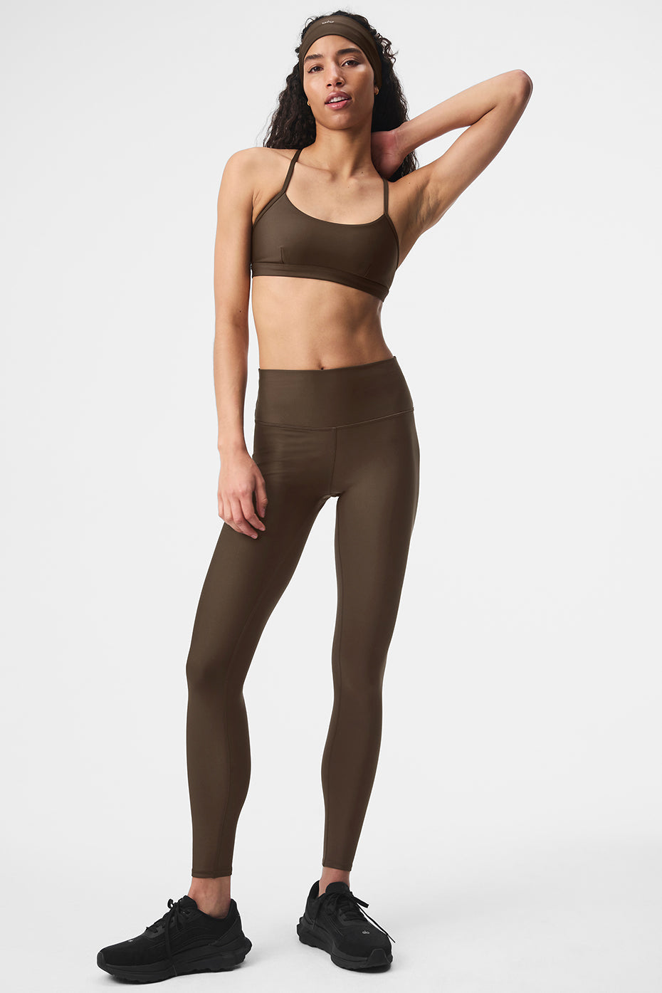 7/8 High Rise Airlift Leggings — Espresso