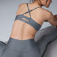 7/8 High Rise Airlift Leggings — Steel Grey
