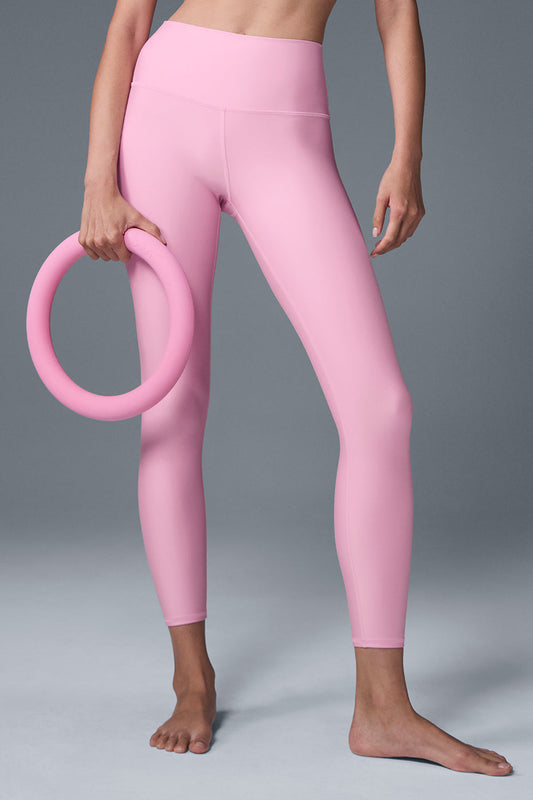 7/8 High Rise Airlift Leggings — Sweet Pink