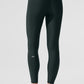 7/8 High Rise Airlift Leggings — Charcoal Green