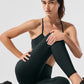 7/8 High Rise Airlift Leggings — Charcoal Green
