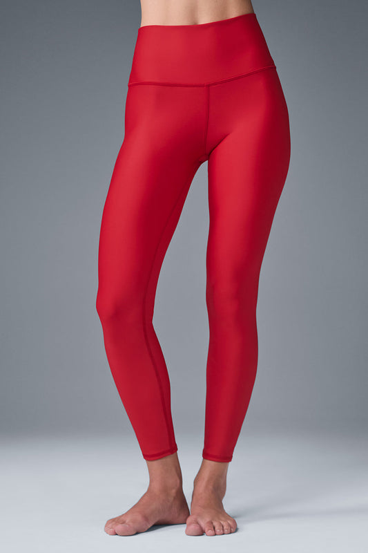 7/8 High Rise Airlift Leggings — Bold Red